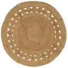 Natural Rug Ø 150 cm Jute