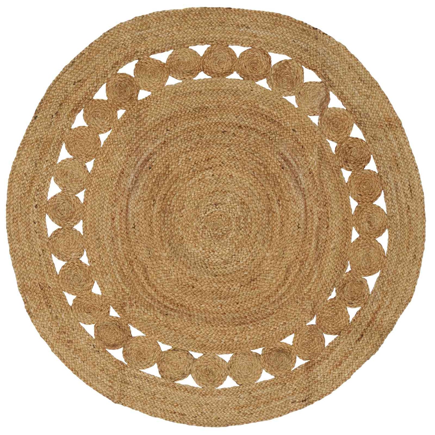 Tapijt Naturel Ø 150 cm Jute