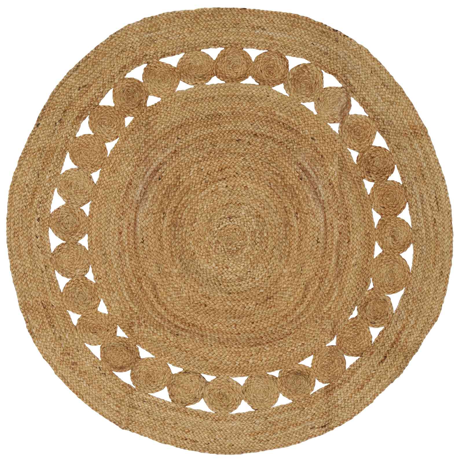 Tapijt Naturel Ø 150 cm Jute
