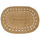 Carpet Brown 100 x 152 cm Jute