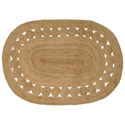 Tapijt Bruin 100 x 152 cm Jute