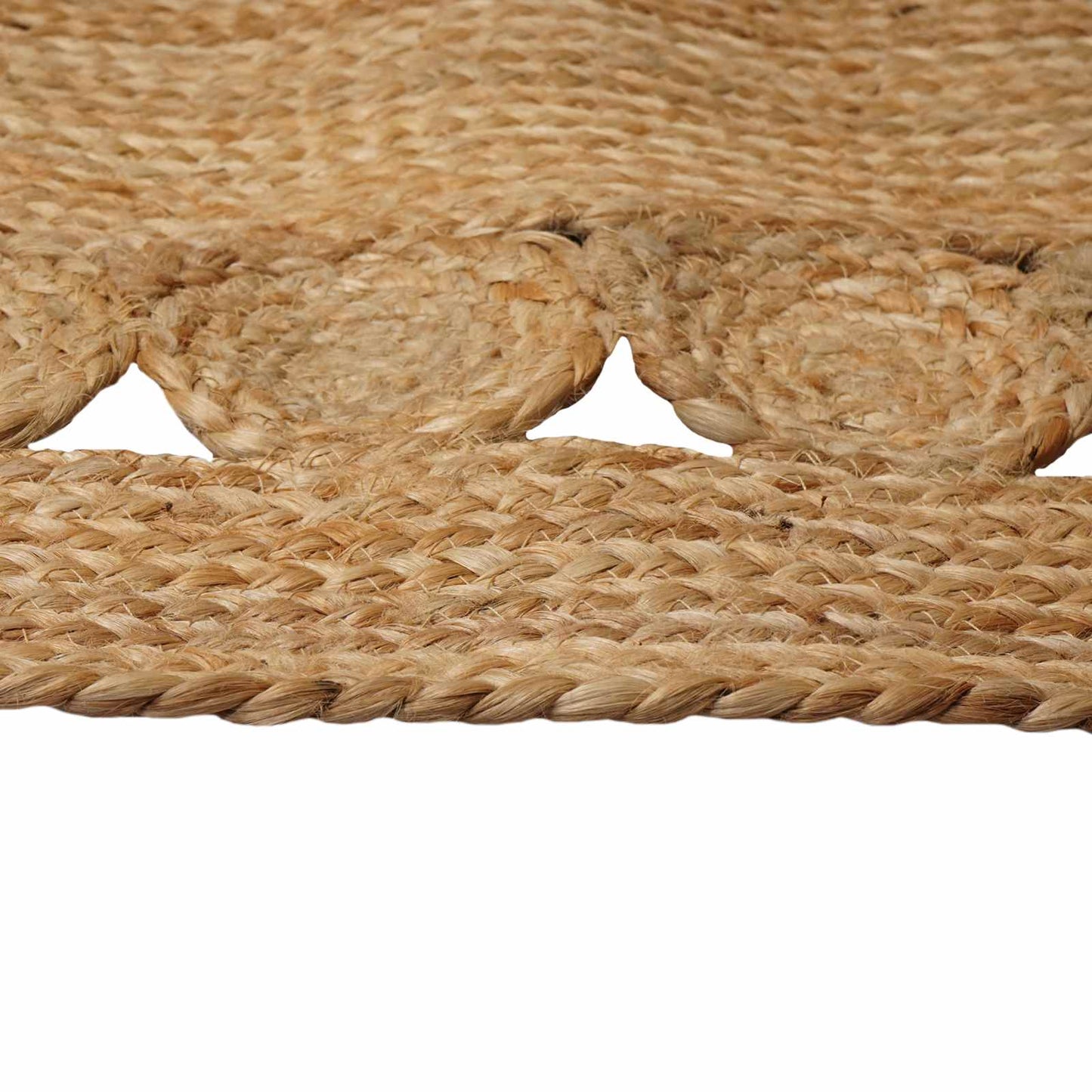 Tapijt Bruin 122 x 183 cm Jute