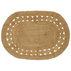 Rug Brown 122 x 183 cm Jute