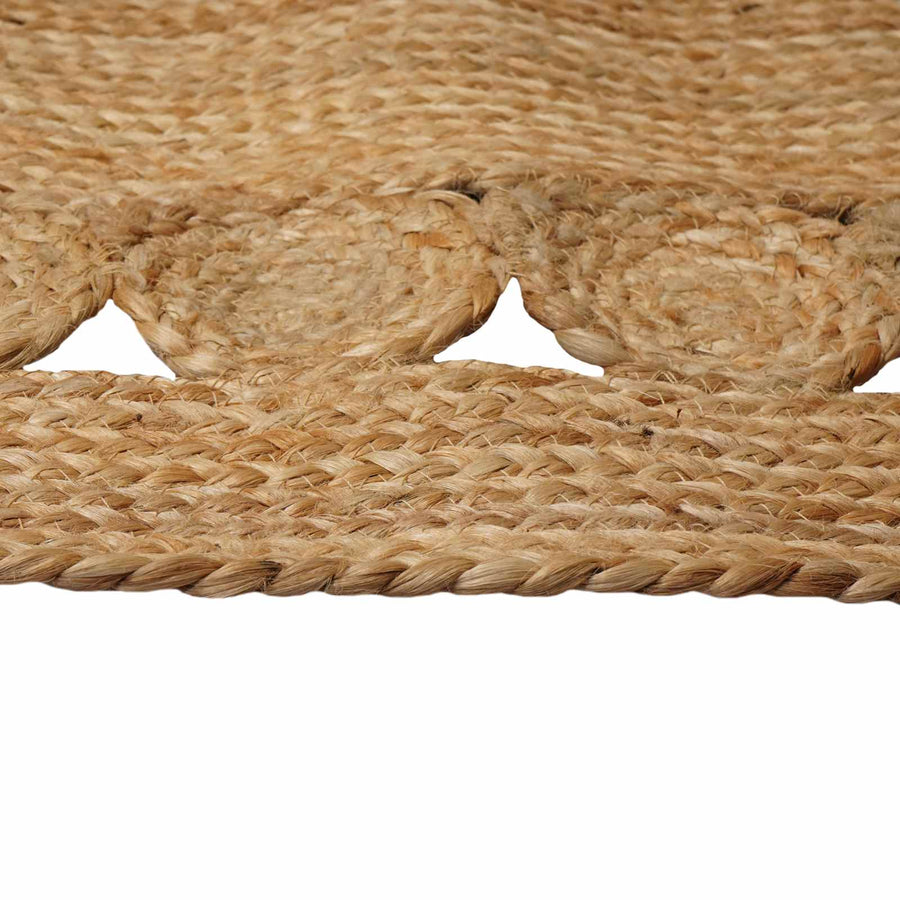 Tapijt Bruin 205 x 305 cm Jute