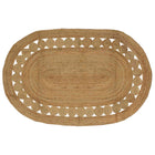 Carpet Brown 205 x 305 cm Jute