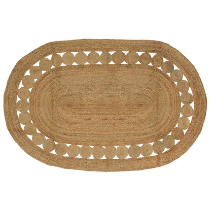 Tapijt Bruin 205 x 305 cm Jute