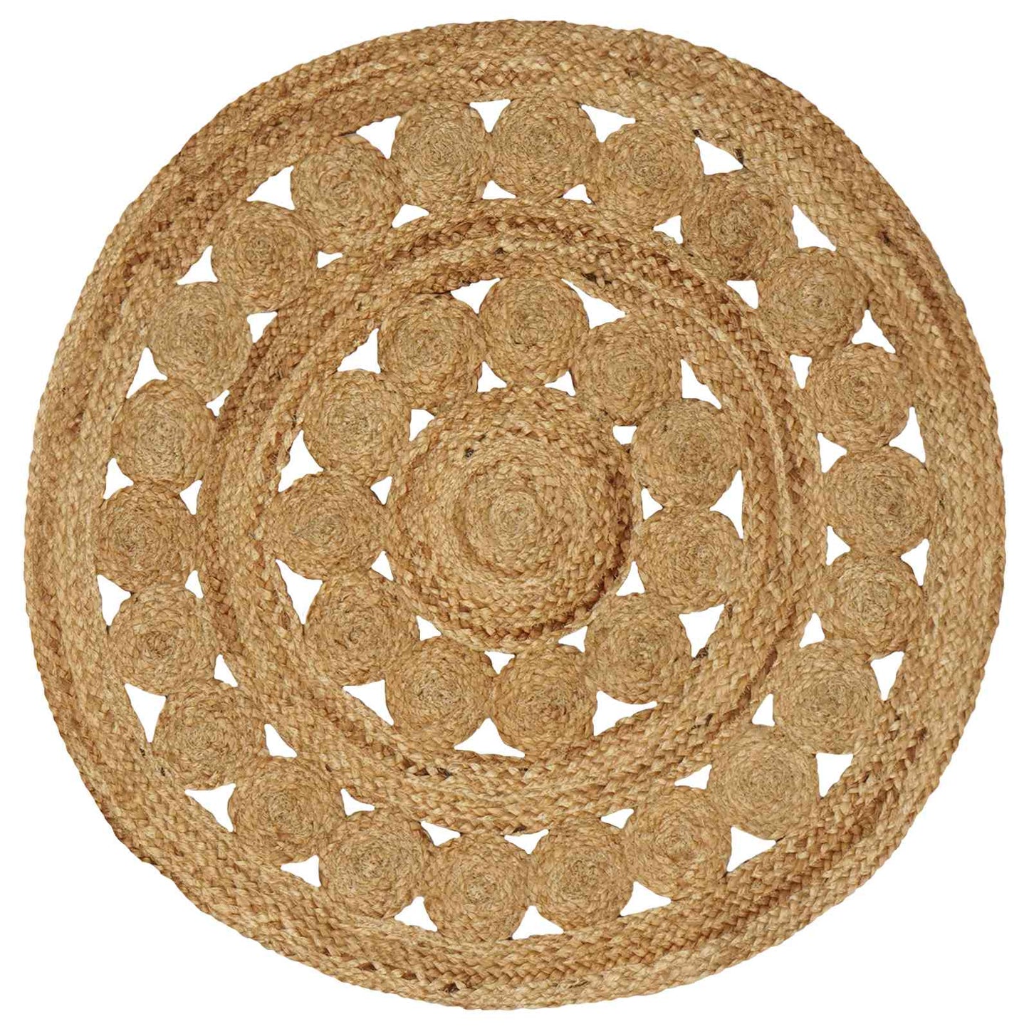 Tapijt Naturel Ø 90 cm Jute