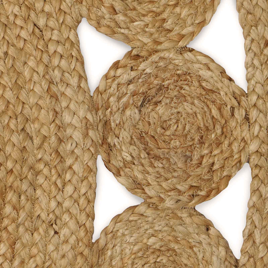 Tapijt Bruin 152 x 245 cm Jute