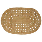 Tapijt jute 152 x 245 cm bruin