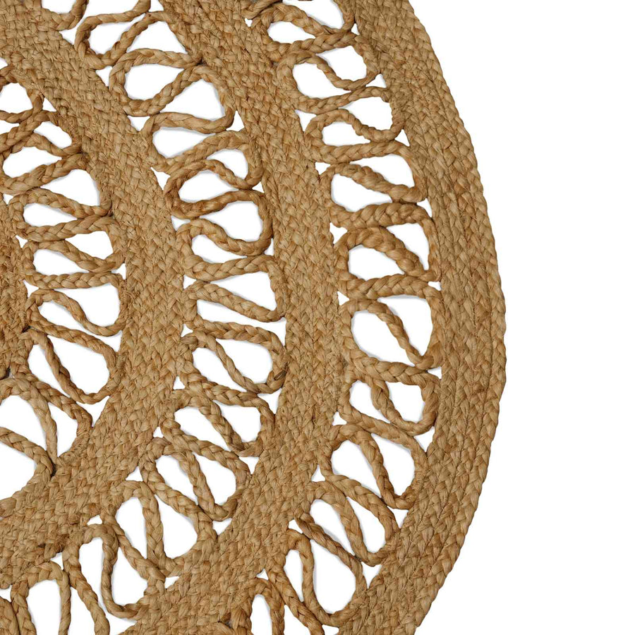 Tapijt Bruin 122 x 183 cm Jute