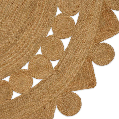 Tapijt Bruin Ø 210 cm Jute