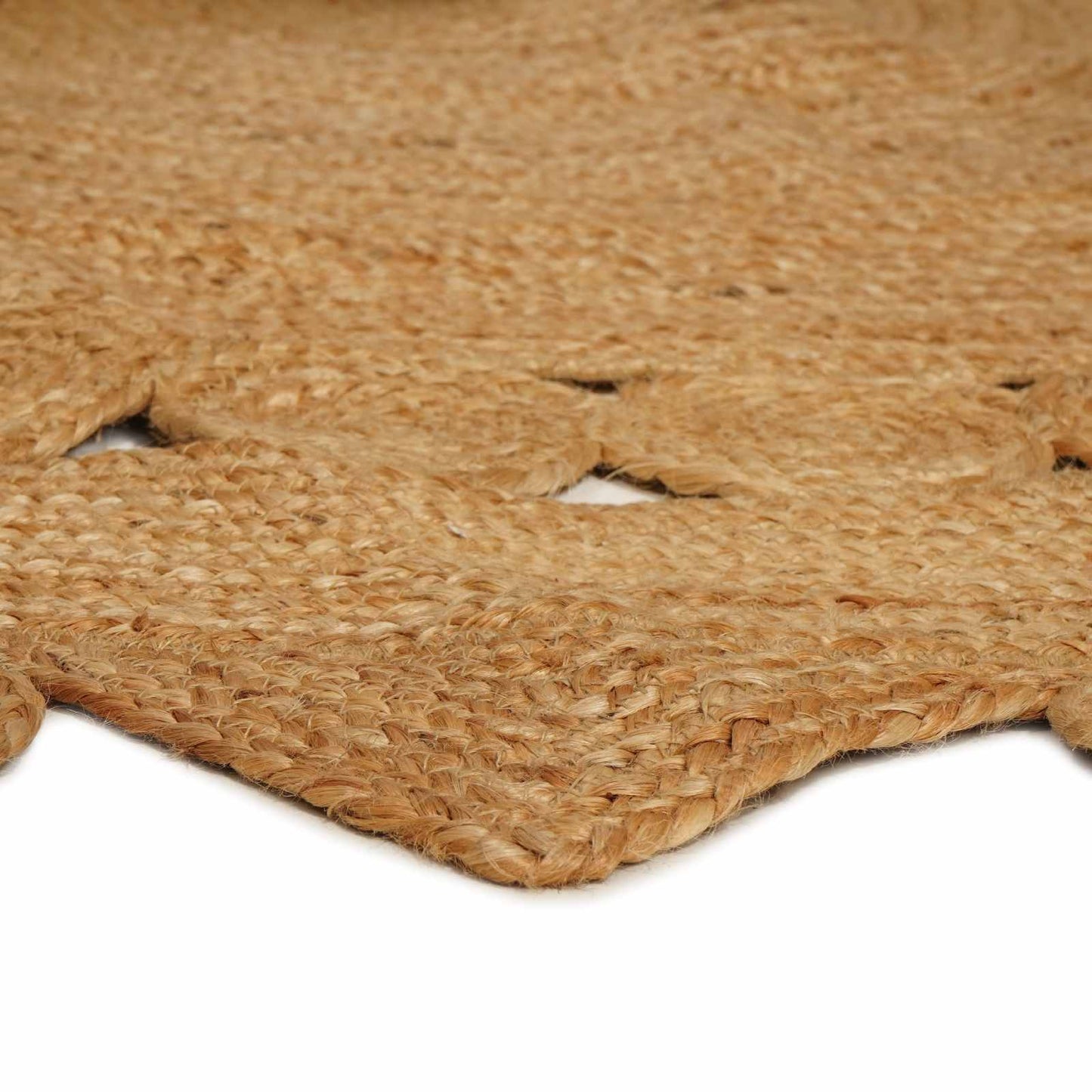 Tapijt Bruin Ø 240 cm Jute