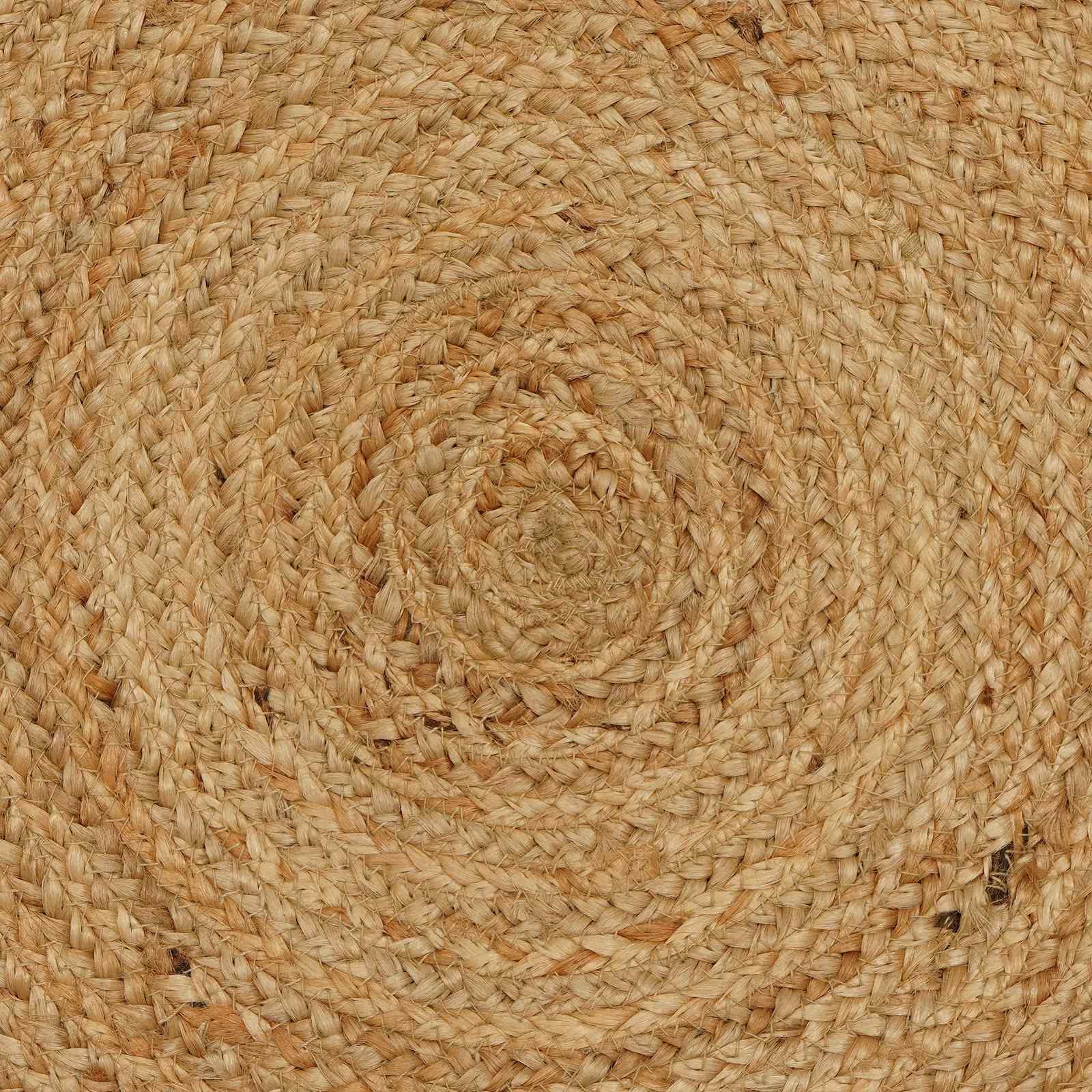 Tapijt Bruin Ø 240 cm Jute