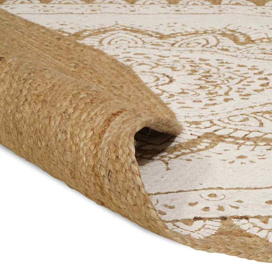 Tapijt Bruin 122 x 183 cm Jute