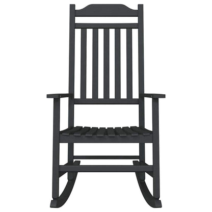 Schommelstoel Zwart 84 x 65 x 114 cm Kunststof