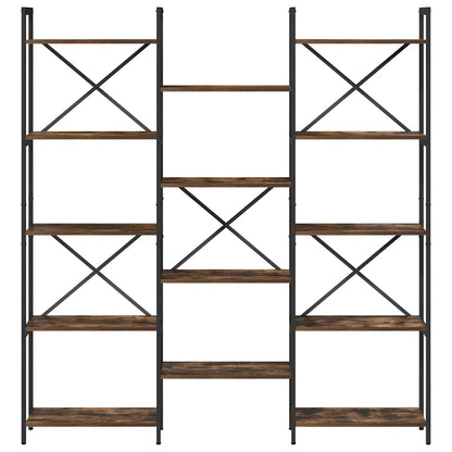 Boekenkast Gerookt eiken 156 x 25 x 167.5 cm Bewerkt hout