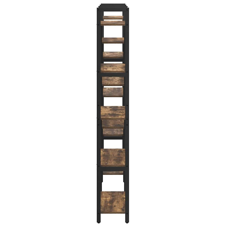 Boekenkast Gerookt eiken 156 x 25 x 167.5 cm Bewerkt hout