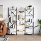 Bookcase Artisan Oak 156 x 25 x 167 cm Engineered wood