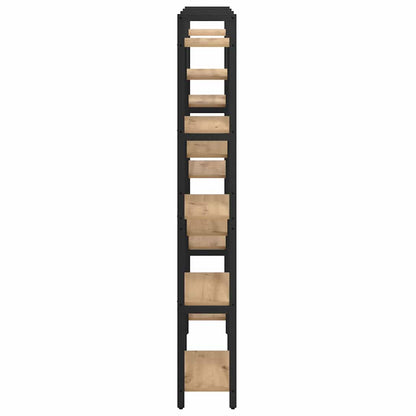 Boekenkast artisanaal eikenkleurig 156 x 25 x 167.5 cm