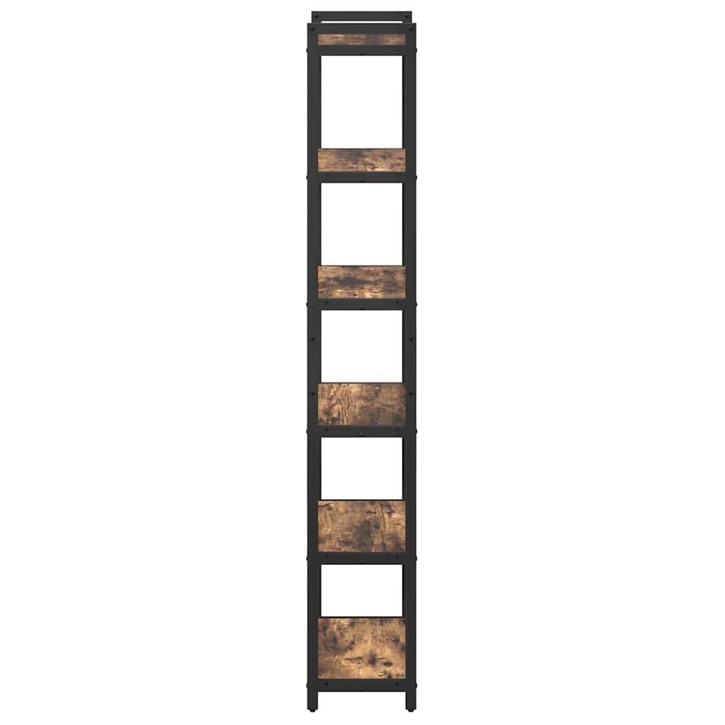 Boekenkast Gerookt eiken 40 x 30 x 188 cm Bewerkt hout
