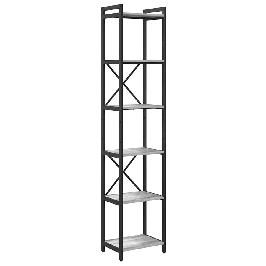 Boekenkast Grijs sonoma 40 x 30 x 188 cm Bewerkt hout