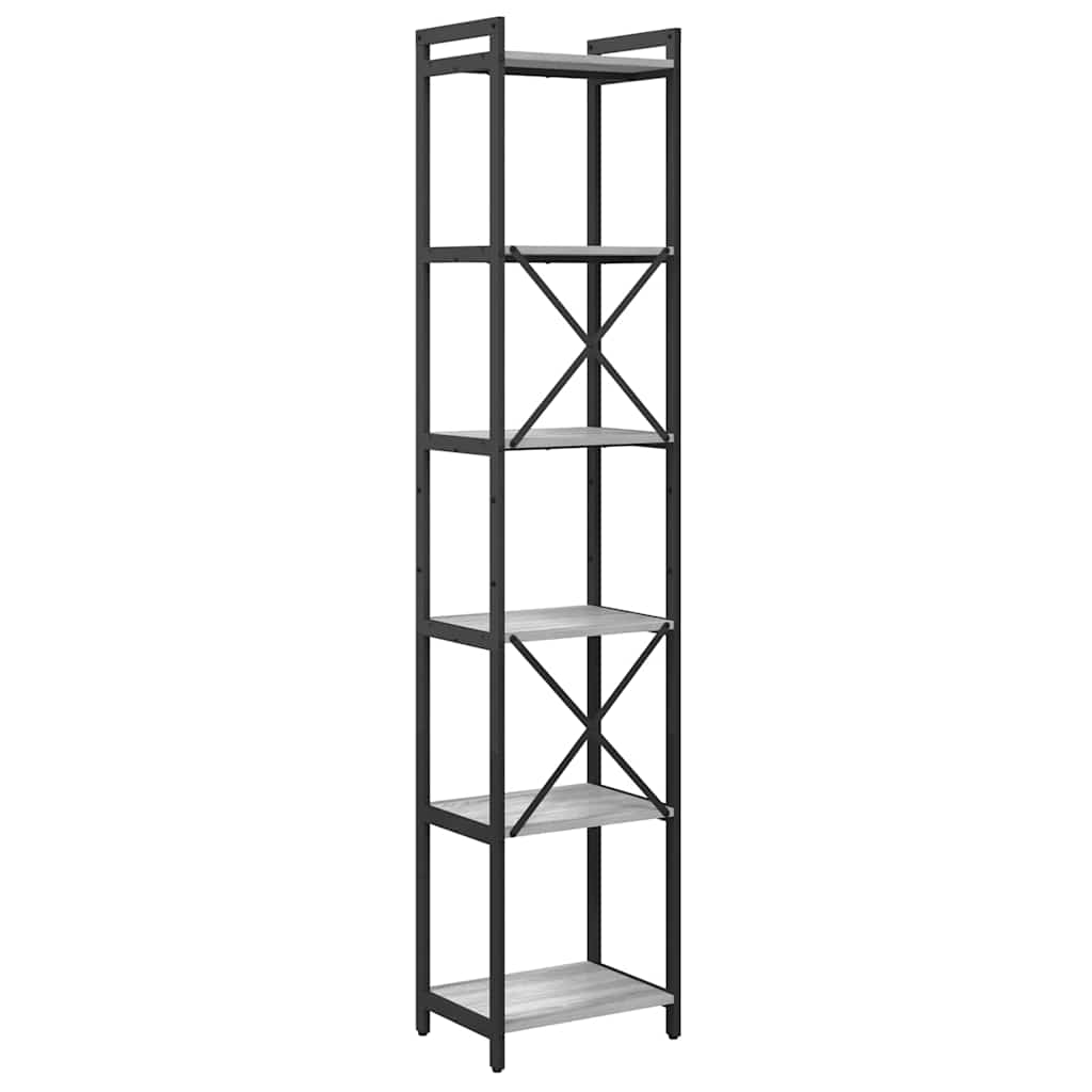 Boekenkast Grijs sonoma 40 x 30 x 188 cm Bewerkt hout