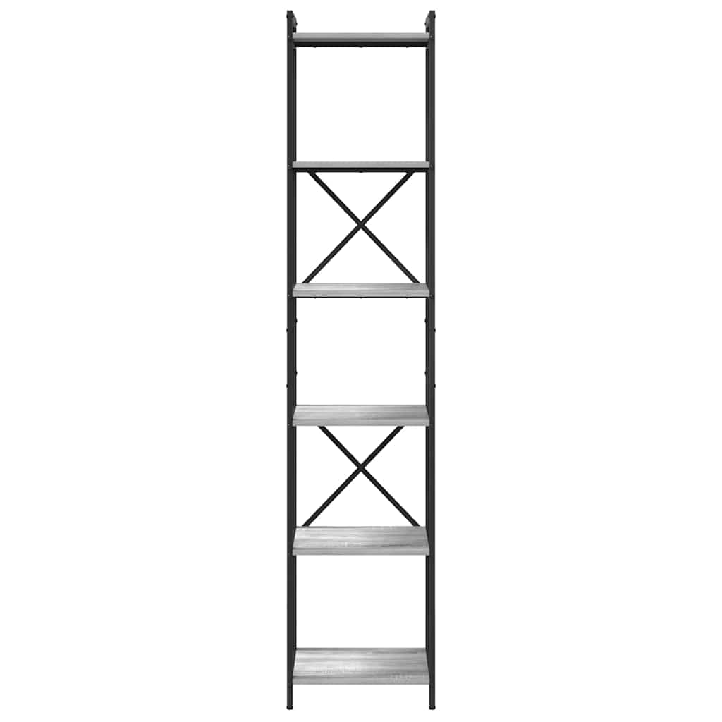 Boekenkast Grijs sonoma 40 x 30 x 188 cm Bewerkt hout