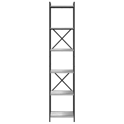 Boekenkast Grijs sonoma 40 x 30 x 188 cm Bewerkt hout