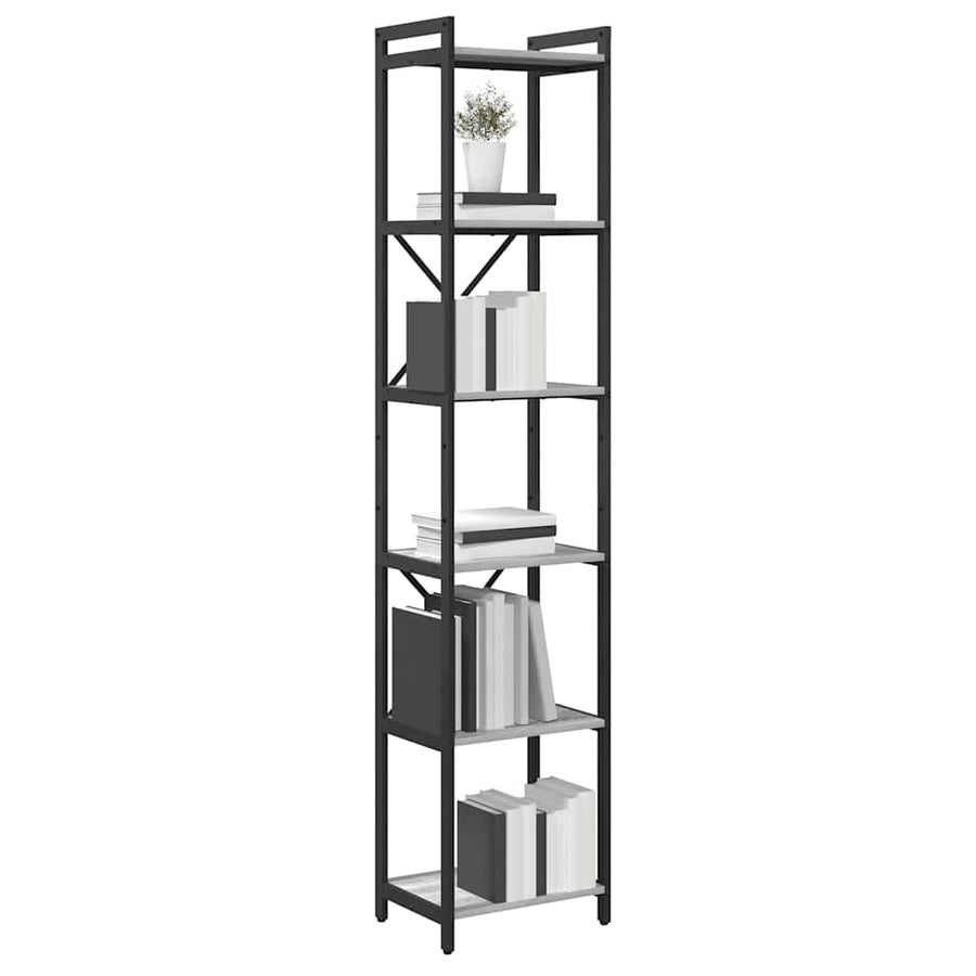 Boekenkast Grijs sonoma 40 x 30 x 188 cm Bewerkt hout