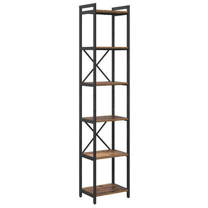 Boekenkast Oud hout 40 x 30 x 188 cm Bewerkt hout