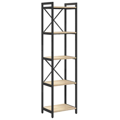 Boekenkast Sonoma eiken 40 x 30 x 153 cm Bewerkt hout