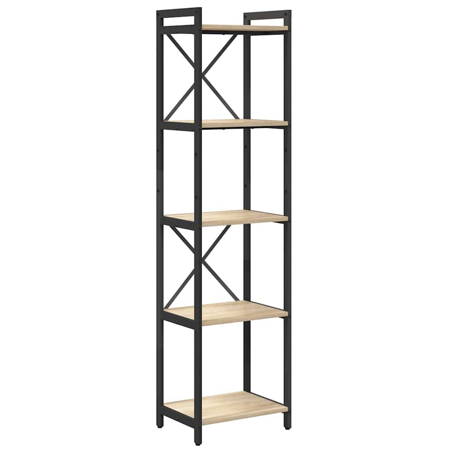 Boekenkast Sonoma eiken 40 x 30 x 153 cm Bewerkt hout