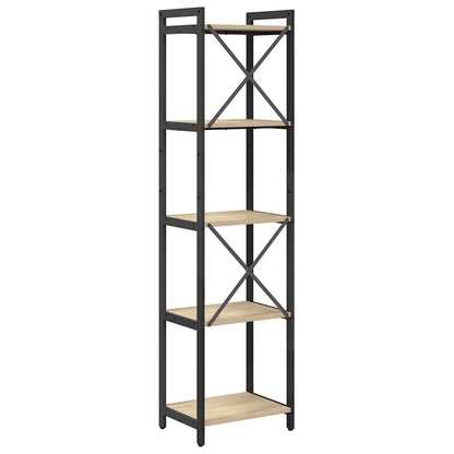 Boekenkast Sonoma eiken 40 x 30 x 153 cm Bewerkt hout