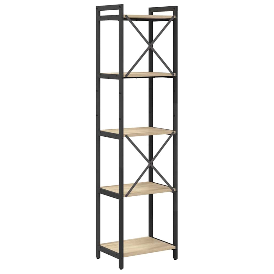 Boekenkast Sonoma eiken 40 x 30 x 153 cm Bewerkt hout