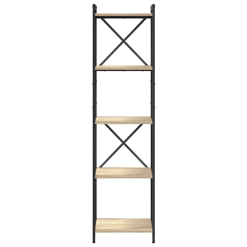 Boekenkast Sonoma eiken 40 x 30 x 153 cm Bewerkt hout
