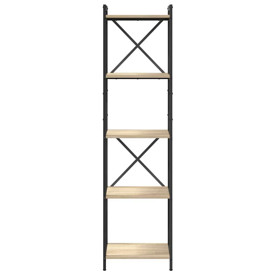Boekenkast Sonoma eiken 40 x 30 x 153 cm Bewerkt hout