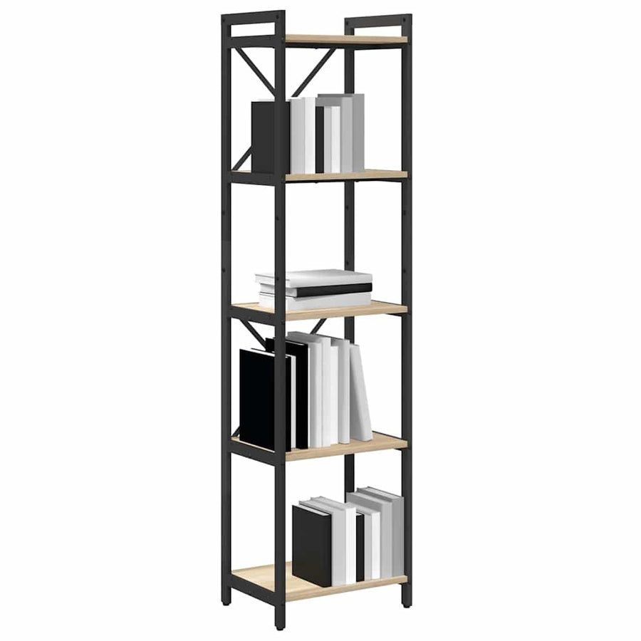 Boekenkast Sonoma eiken 40 x 30 x 153 cm Bewerkt hout