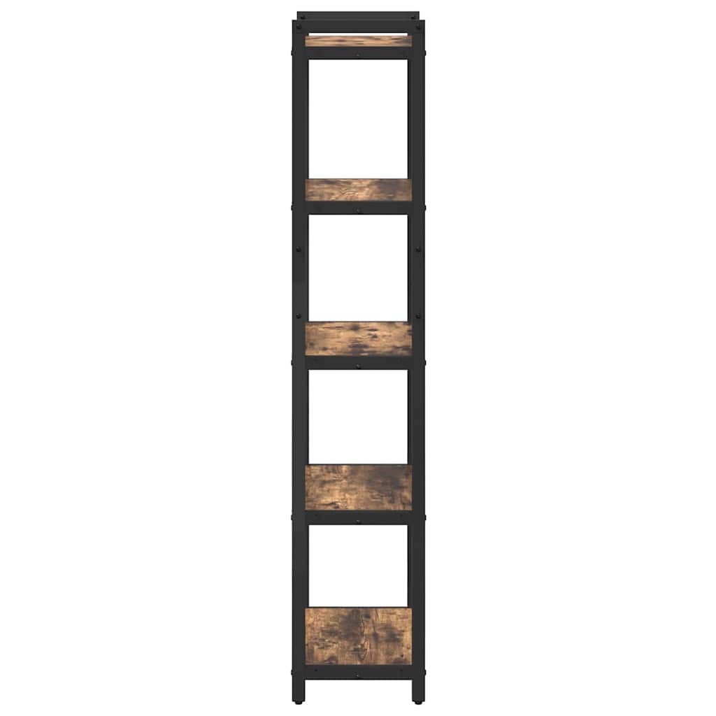 Boekenkast Gerookt eiken 40 x 30 x 153 cm Bewerkt hout