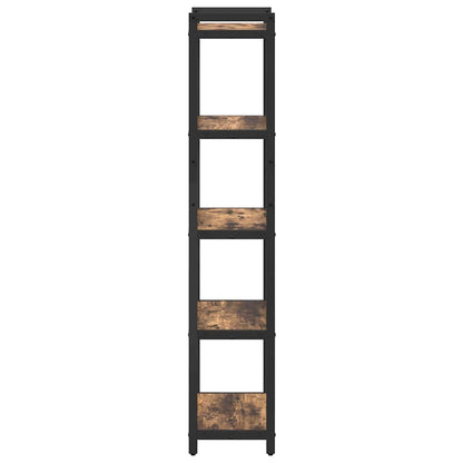Boekenkast Gerookt eiken 40 x 30 x 153 cm Bewerkt hout