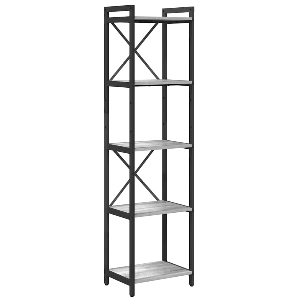 Boekenkast Grijs sonoma 40 x 30 x 153 cm Bewerkt hout