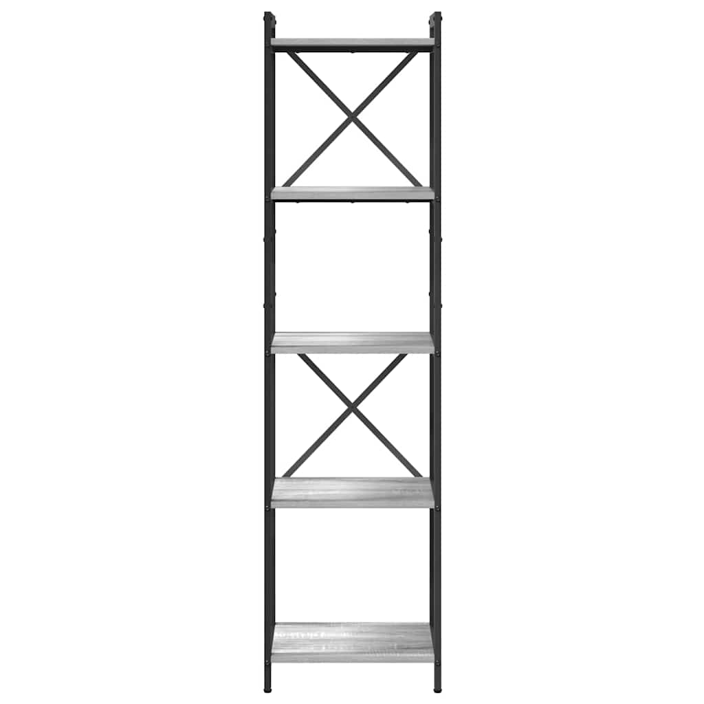 Boekenkast Grijs sonoma 40 x 30 x 153 cm Bewerkt hout