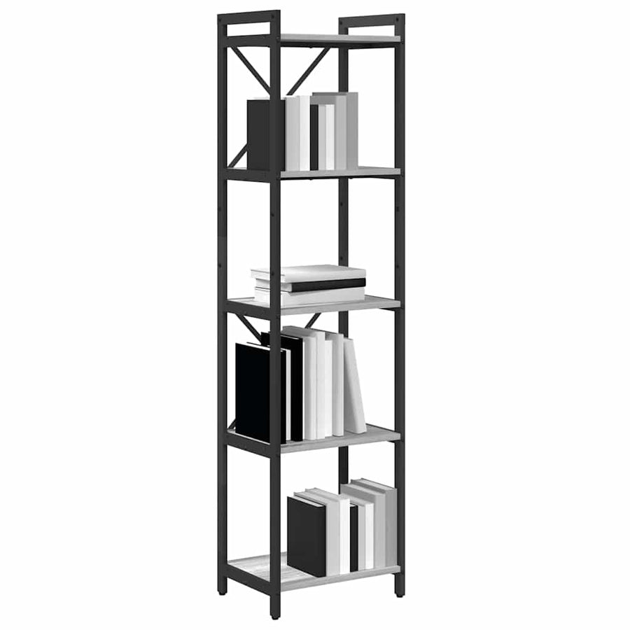 Boekenkast Grijs sonoma 40 x 30 x 153 cm Bewerkt hout
