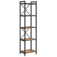 Boekenkast Oud hout 40 x 30 x 153 cm Bewerkt hout