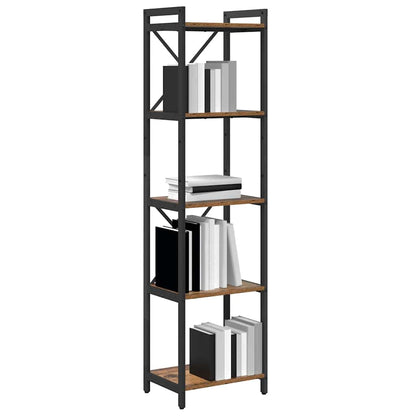 Boekenkast Oud hout 40 x 30 x 153 cm Bewerkt hout