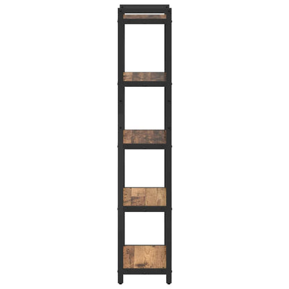 Boekenkast Oud hout 40 x 30 x 153 cm Bewerkt hout
