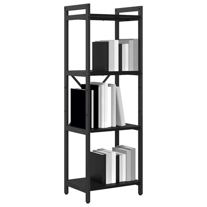 Boekenkast Zwart eiken 40 x 30 x 118 cm Bewerkt hout