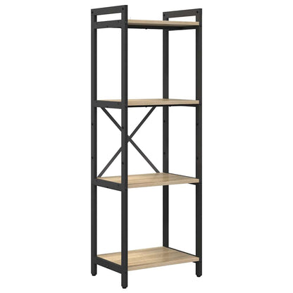 Boekenkast Sonoma eiken 40 x 30 x 118 cm Bewerkt hout