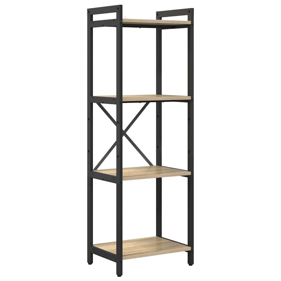 Boekenkast Sonoma eiken 40 x 30 x 118 cm Bewerkt hout