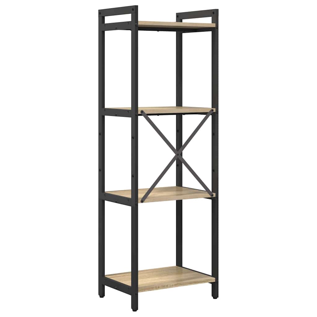 Boekenkast Sonoma eiken 40 x 30 x 118 cm Bewerkt hout