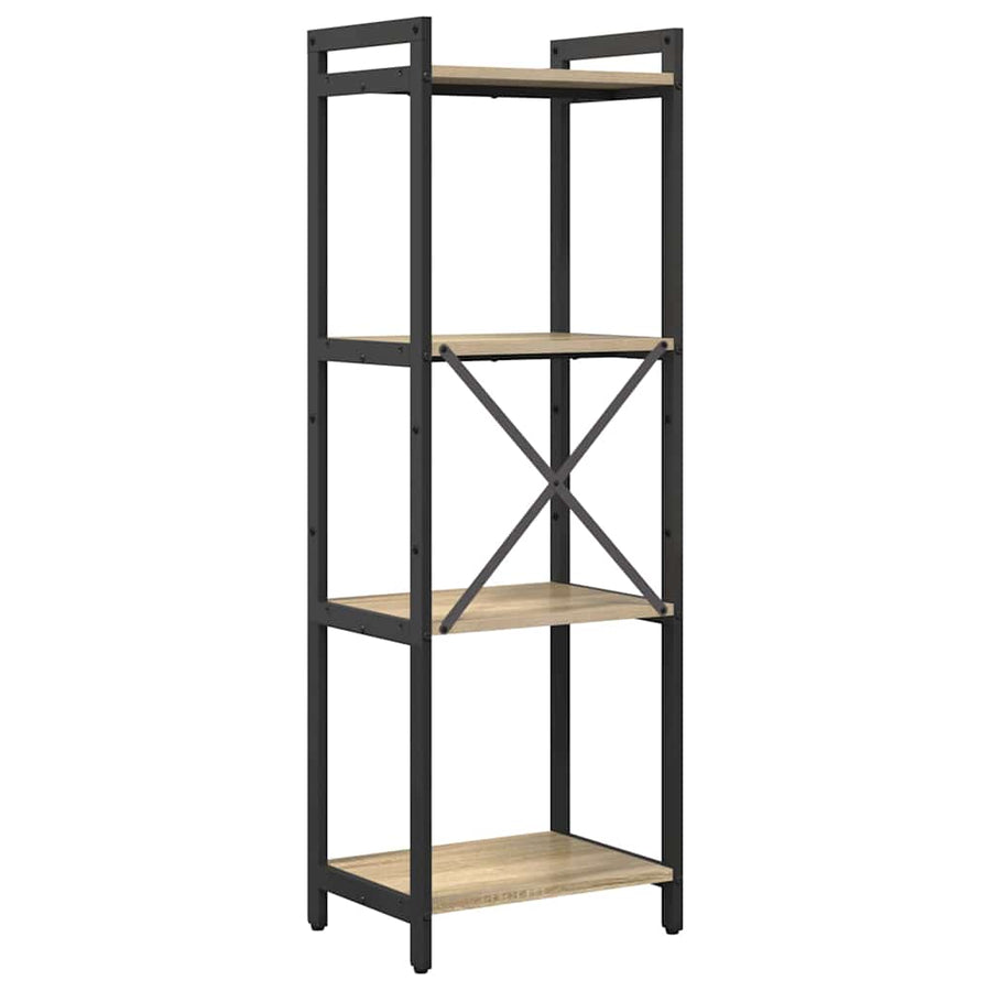 Boekenkast Sonoma eiken 40 x 30 x 118 cm Bewerkt hout